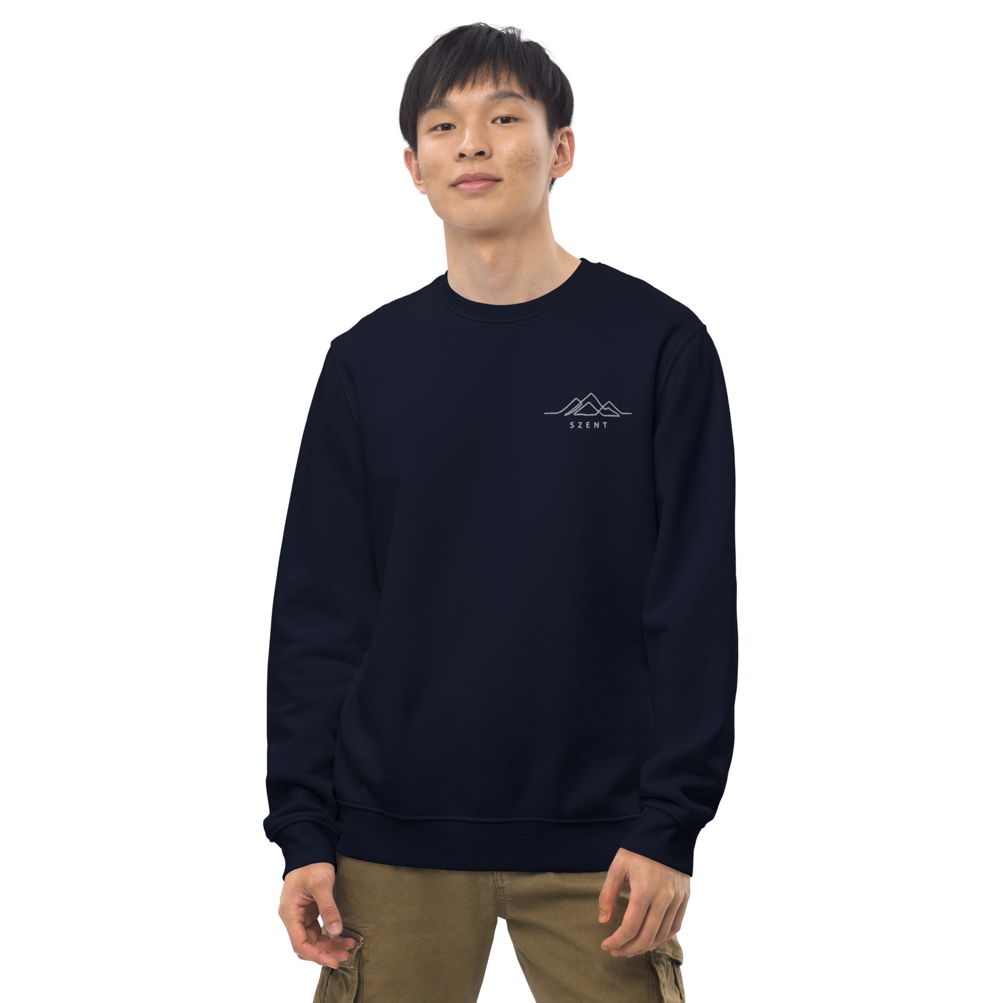 Organic Sweatshirt - Navy